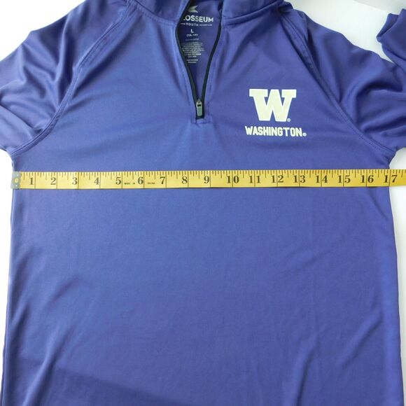 UW Washington Huskies Shirts Athletic Champion Colosseum Russel 16/18 Youth LOT - Picture 6 of 15